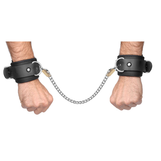 Neoprene Buckle Cuffs with Locking Chain Kit Neoprene Buckle Cuffs with Locking Chain Kit - UABDSM