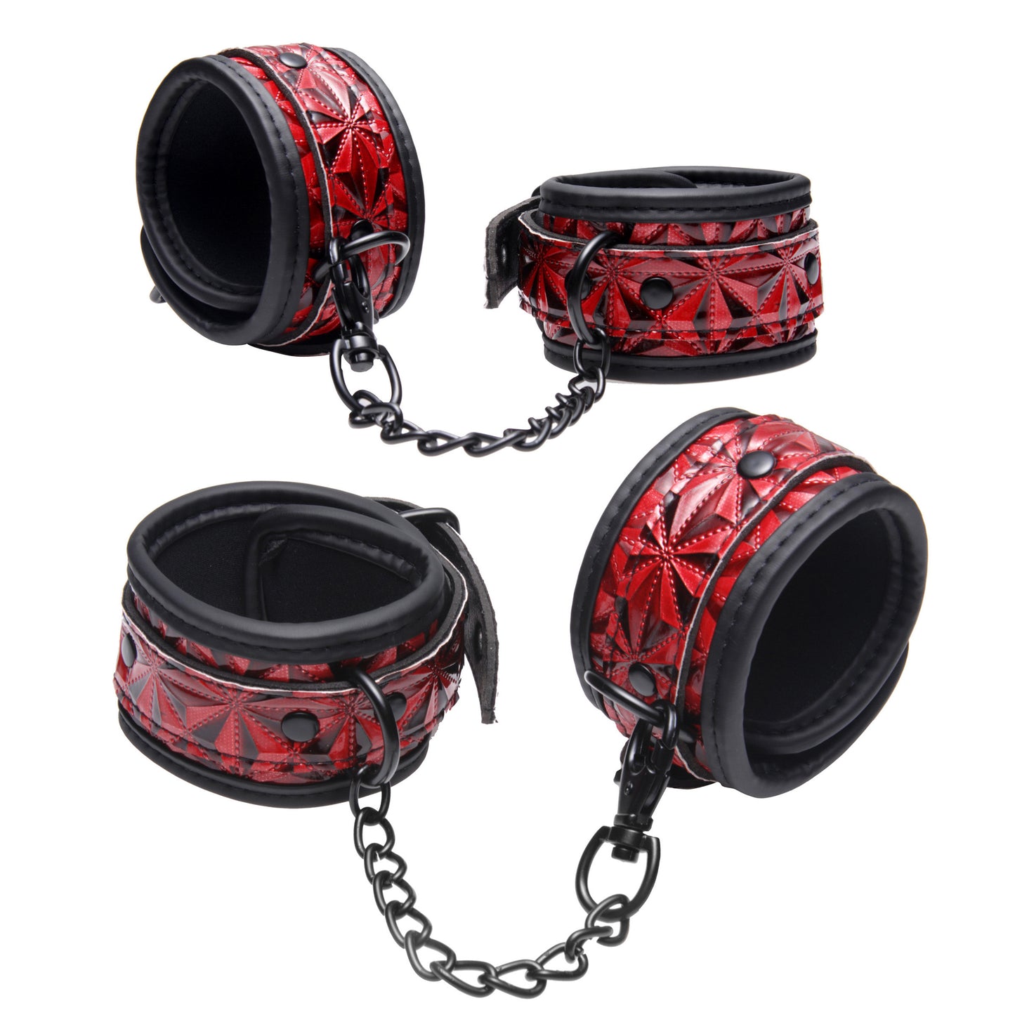Crimson Tied Wrist and Ankle Bondage Kit - UABDSM