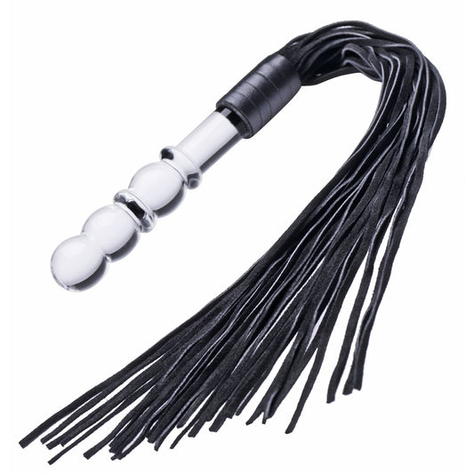 Lingam Glass Dildo Flogger Lingam Glass Dildo Flogger - UABDSM