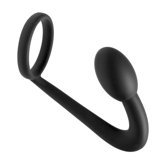 Explorer Silicone Cock Ring and Prostate Plug Explorer Silicone Cock Ring and Prostate Plug - UABDSM