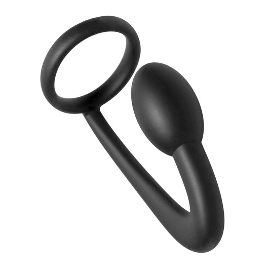 Explorer Silicone Cock Ring and Prostate Plug - UABDSM