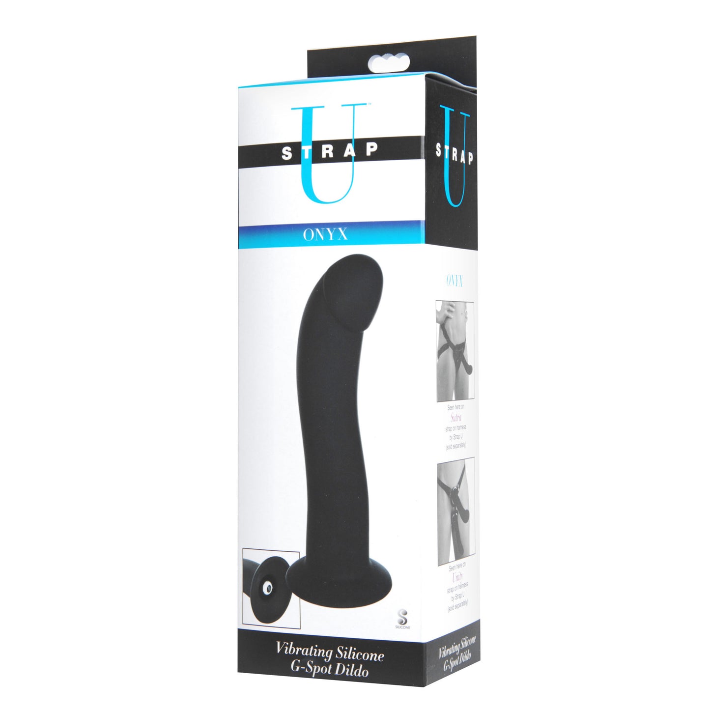 Onyx Vibrating Silicone G-Spot Dildo - UABDSM