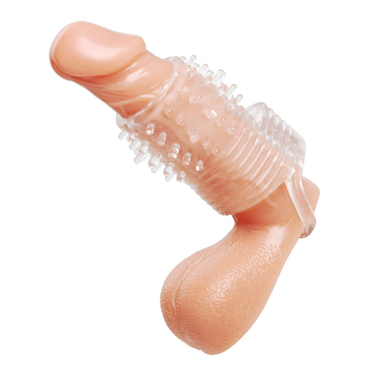 Clear Sensations Vibrating Textured Erection Sleeve Clear Sensations Vibrating Textured Erection Sleeve - UABDSM