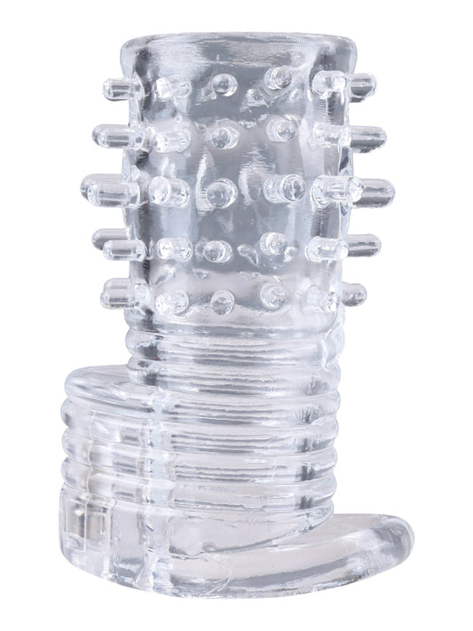 Clear Sensations Vibrating Textured Erection Sleeve Clear Sensations Vibrating Textured Erection Sleeve - UABDSM