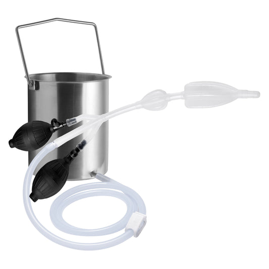 Premium Cleansing Kit with Enema Bucket and Balloon Nozzle Premium Cleansing Kit with Enema Bucket and Balloon Nozzle - UABDSM
