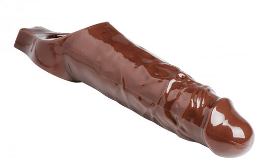 Really Ample Penis Enhancer Sheath - Brown Really Ample Penis Enhancer Sheath - Brown - UABDSM