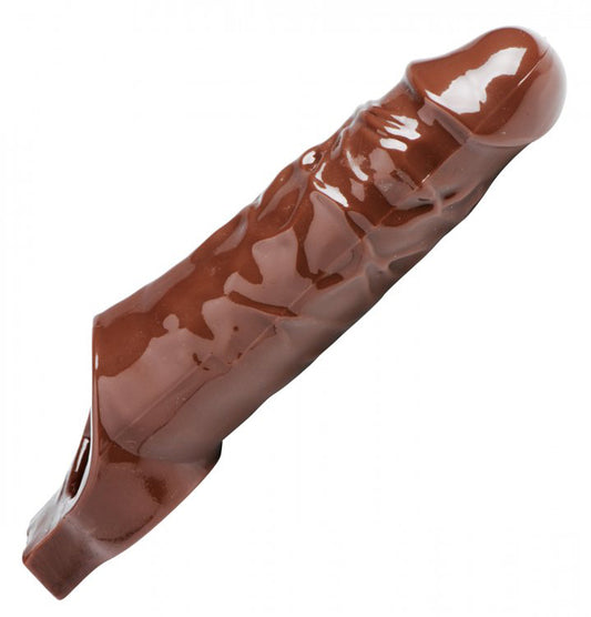Really Ample Penis Enhancer Sheath - Brown - UABDSM