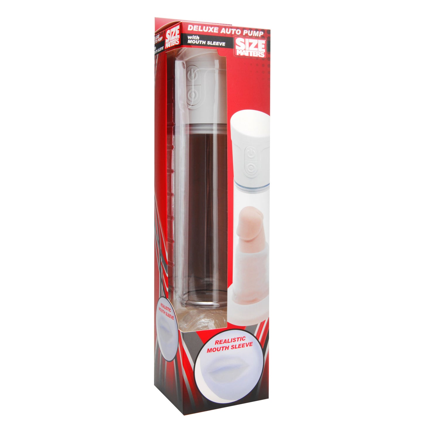 Deluxe Auto Penis Pump with Mouth Sleeve - UABDSM