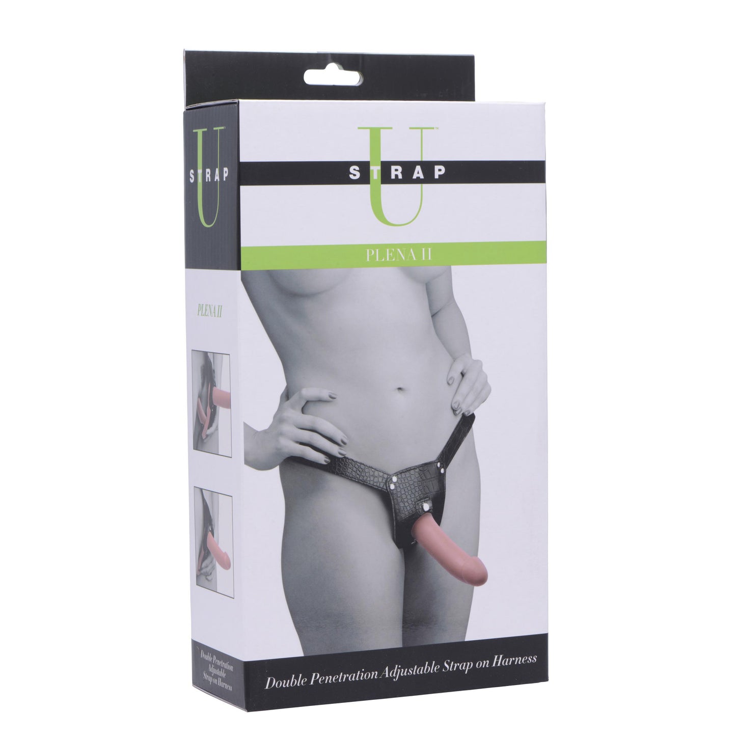 Plena II Double Penetration Adjustable Strap on Harness - UABDSM