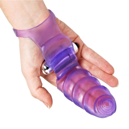 Double Finger Banger Vibrating G-Spot Glove Double Finger Banger Vibrating G-Spot Glove - UABDSM