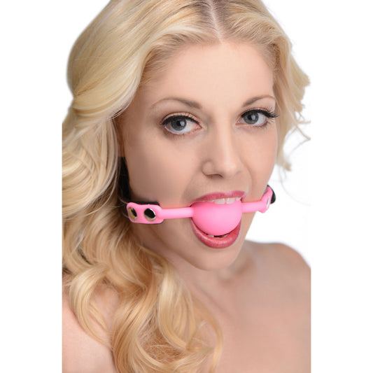 Glow Gag Glow in the Dark Silicone Ball Gag Glow Gag Glow in the Dark Silicone Ball Gag - UABDSM