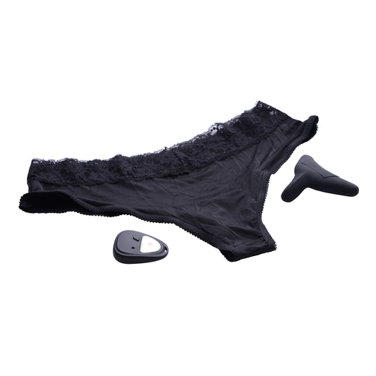 Pulsating Panty 10X Remote Control Cheeky Style Vibrating Panty - UABDSM