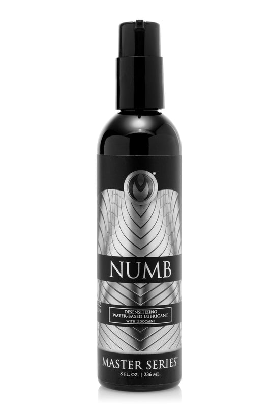 Numb Desensitizing Water Based Lubricant with Lidocaine - 8 oz Numb Desensitizing Water Based Lubricant with Lidocaine - 8 oz - UABDSM