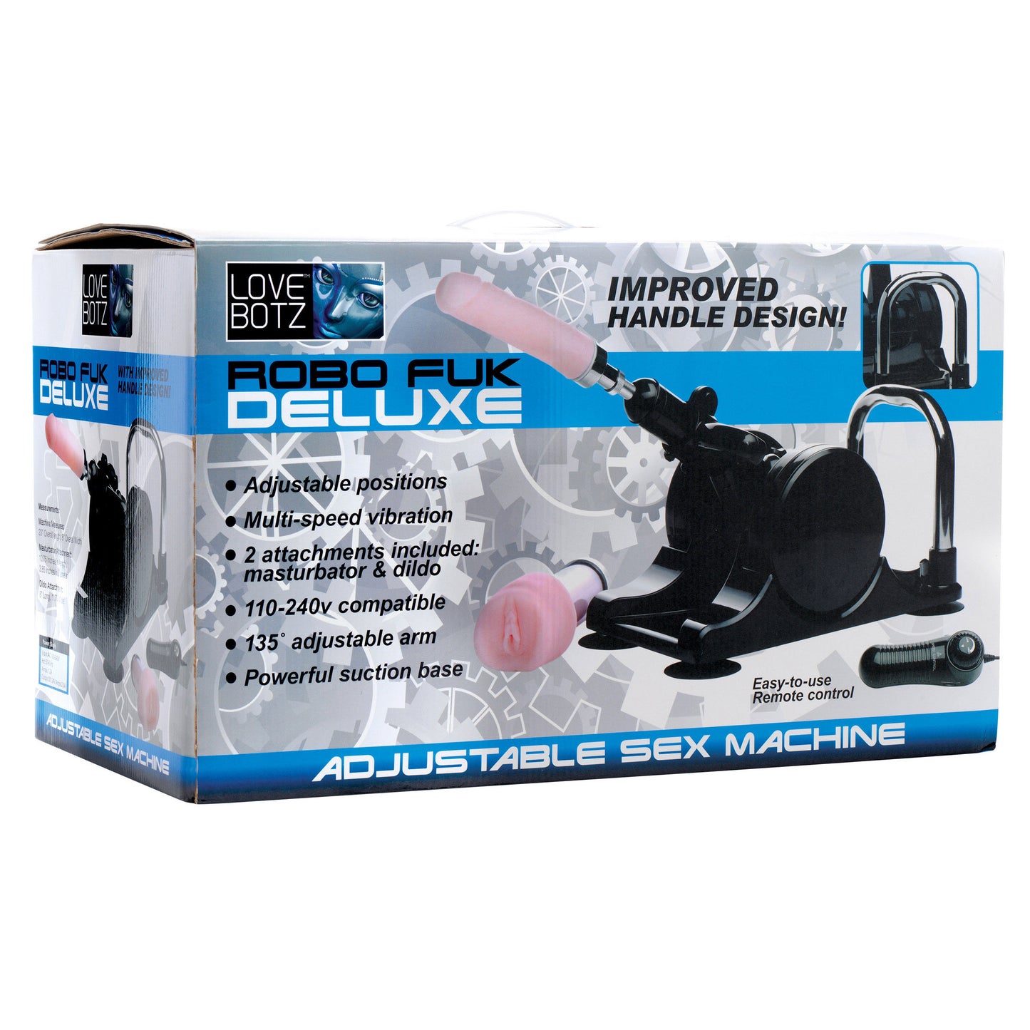 LoveBotz Robo Fuk Deluxe Adjustable Sex Machine - UABDSM