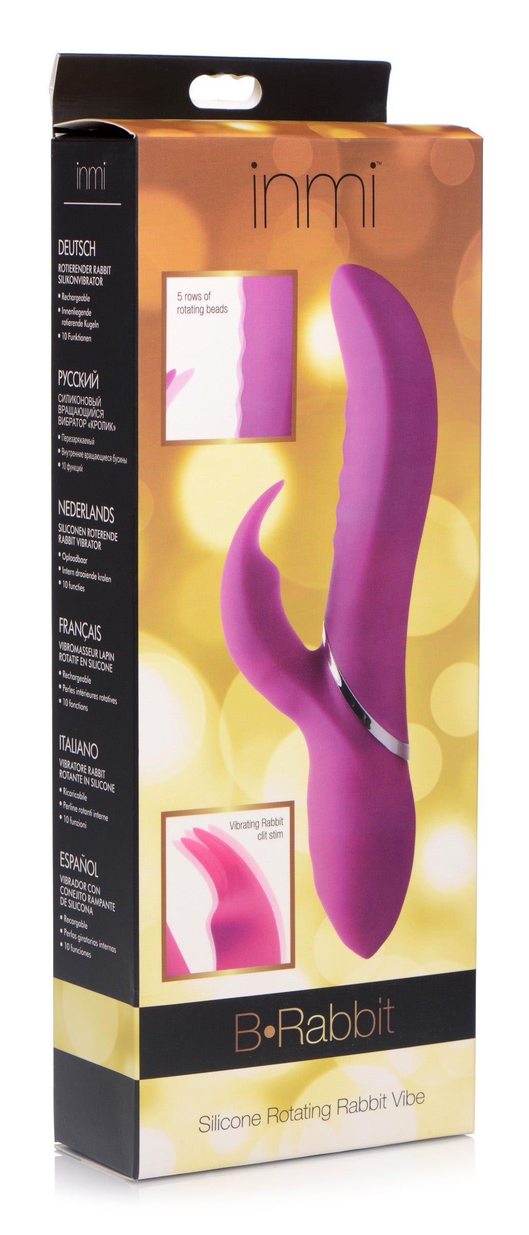 Silicone Rotating Rabbit Vibrator - UABDSM