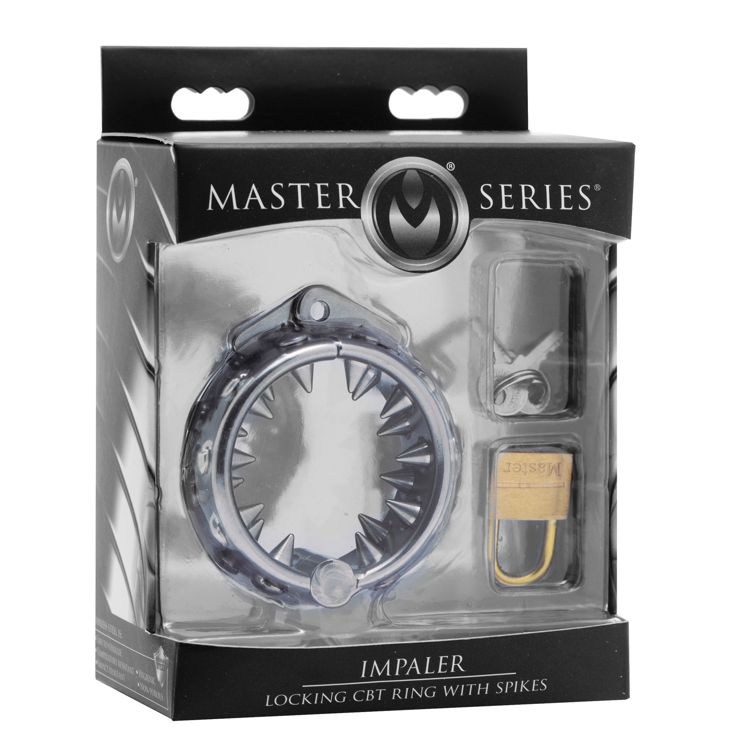 Impaler Locking CBT Ring with Spikes - UABDSM