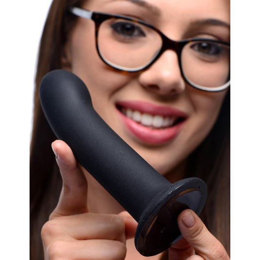 Black Silicone Strap-on Dildo - Large Black Silicone Strap-on Dildo - Large - UABDSM