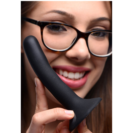 Black Silicone Strap-On Dildo - Small Black Silicone Strap-On Dildo - Small - UABDSM