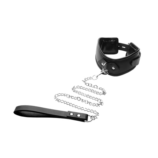 Padded Locking Posture Collar with Leash - UABDSM