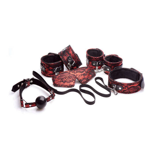 Laced Up 5 Piece Bondage Set - UABDSM