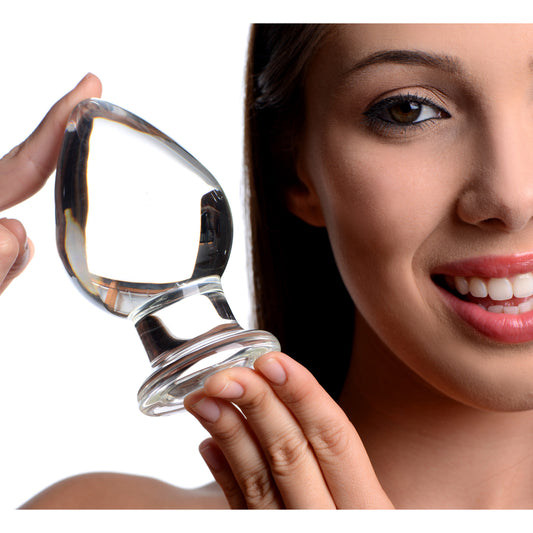 Molten Wide Glass Butt Plug Molten Wide Glass Butt Plug - UABDSM