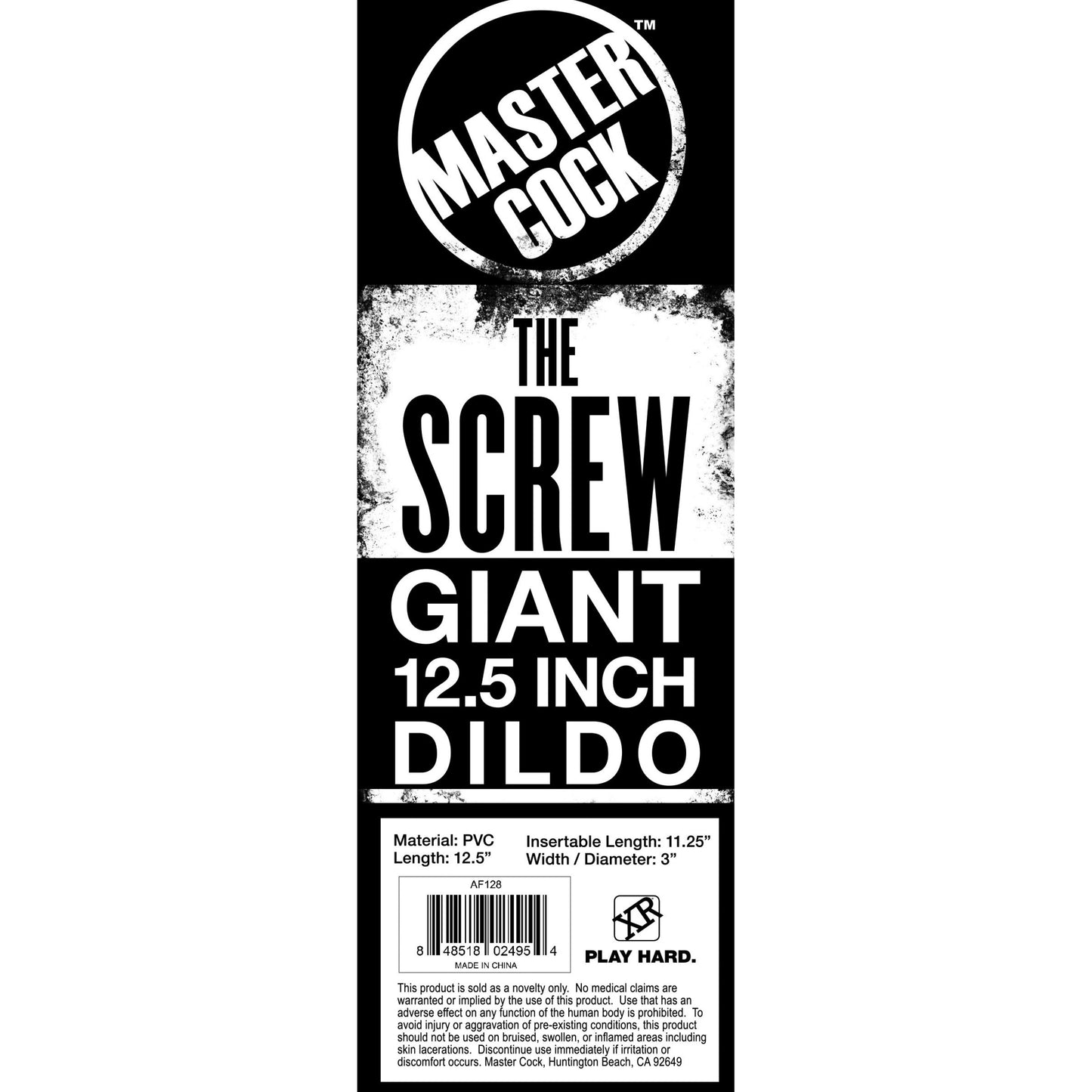 The Screw Giant 12.5 inch Dildo - UABDSM