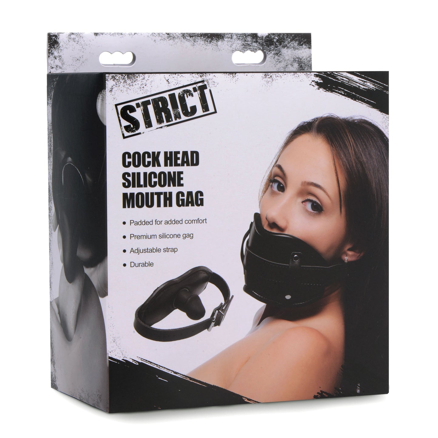 Cock Head Silicone Mouth Gag - UABDSM