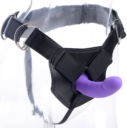 Flaunt Strap On with Purple Silicone Dildo Flaunt Strap On with Purple Silicone Dildo - UABDSM
