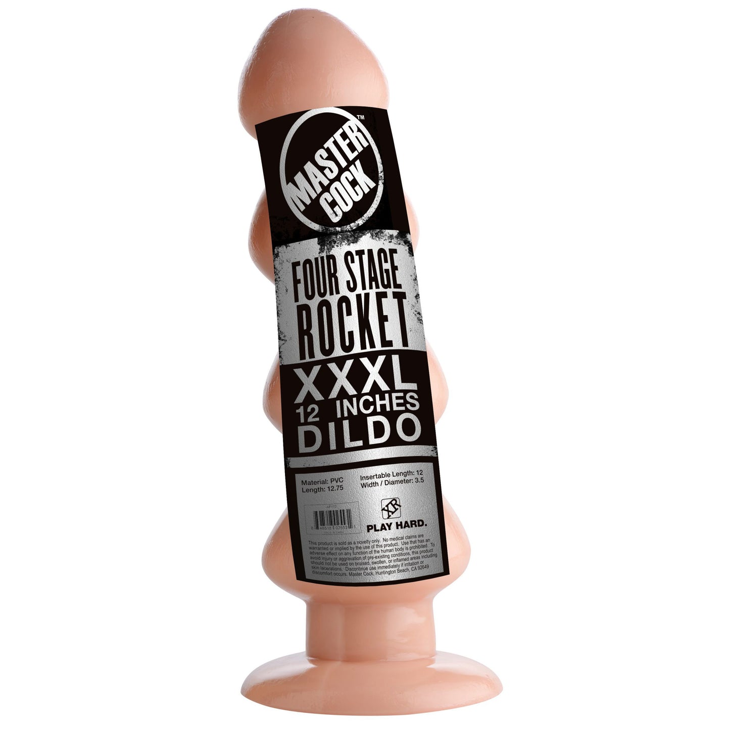 Four Stage Rocket Dildo Flesh - UABDSM