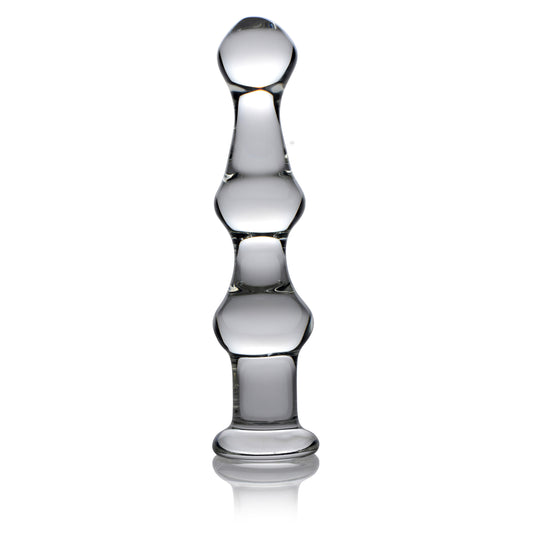 Mammoth 3 Bumps Glass Dildo - UABDSM