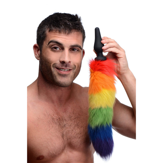 Rainbow Tail Anal Plug - UABDSM