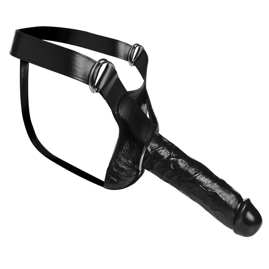 Infiltrator Hollow Strap-On with 10 Inch Dildo - UABDSM