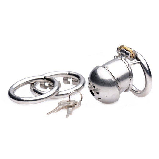 Exile Deluxe Locking Stainless Steel Confinement Cage - UABDSM
