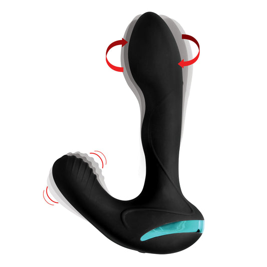 Maverick Rotating Vibrating Silicone Prostate Stimulator Maverick Rotating Vibrating Silicone Prostate Stimulator - UABDSM