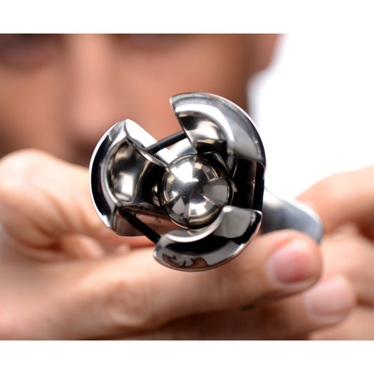 Stainless Steel Locking Anal Plug - UABDSM