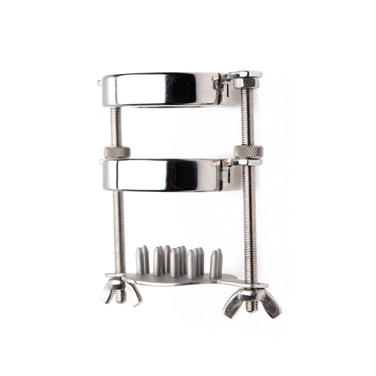 Stainless Steel Spiked CBT Ball Stretcher and Crusher - UABDSM