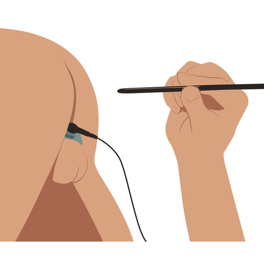 Amped Ass Cock and Ball Strap with Anal eStim Amped Ass Cock and Ball Strap with Anal eStim - UABDSM