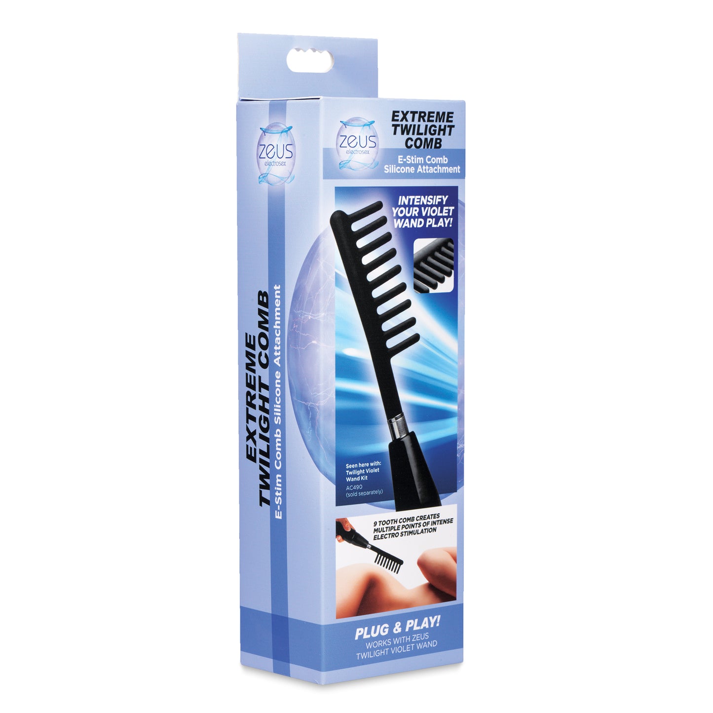 Extreme Twilight Comb Silicone eStim Attachment - UABDSM