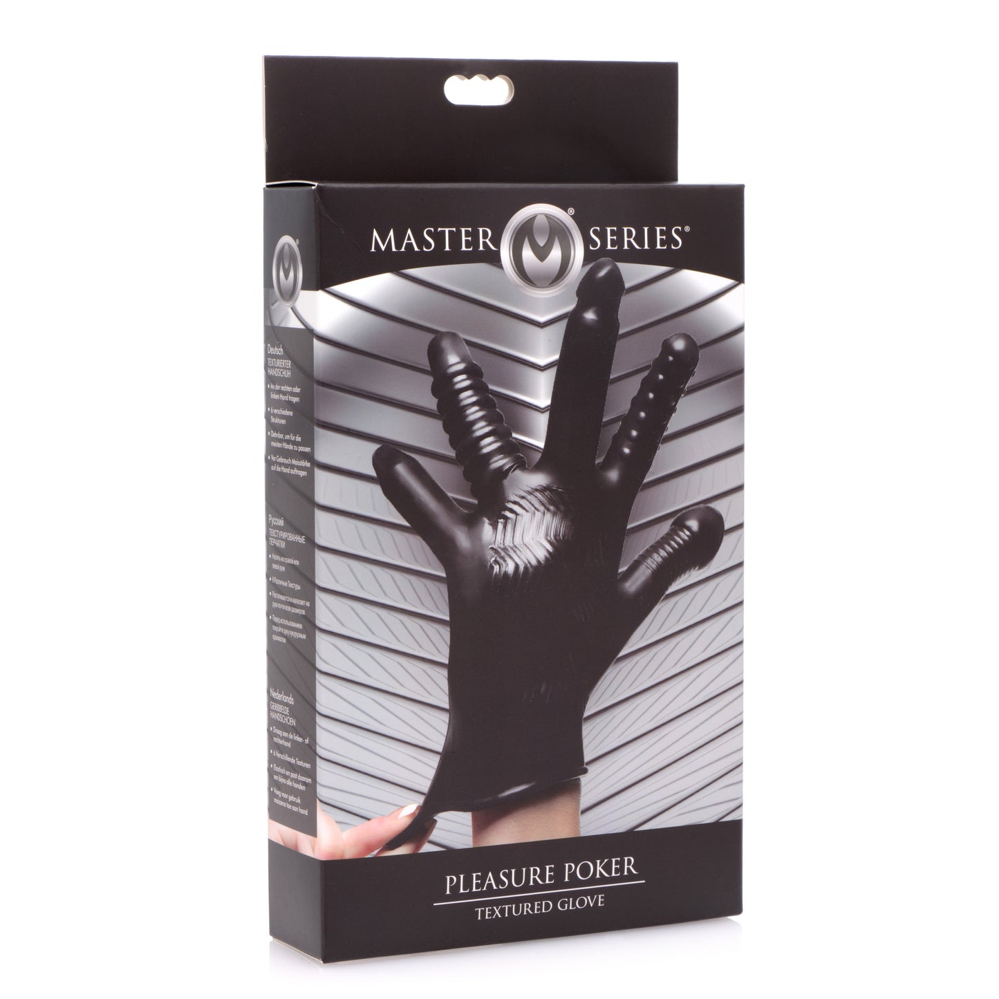 Pleasure Poker Textured Glove - UABDSM
