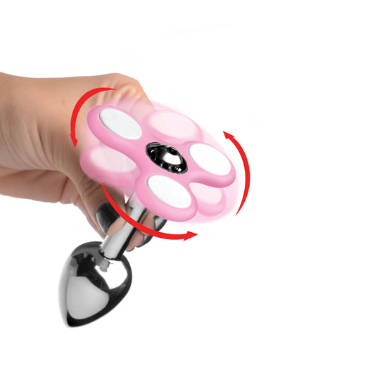 Light Up Fidget Spinner Anal Plug Light Up Fidget Spinner Anal Plug - UABDSM