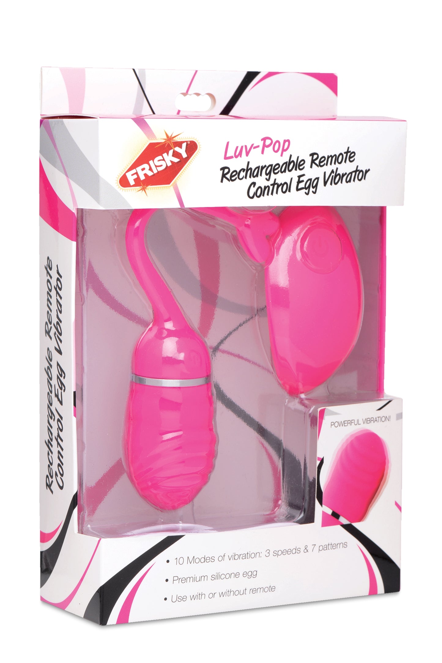 Luv Pop Rechargeable Remote Control Silicone Vibe - UABDSM