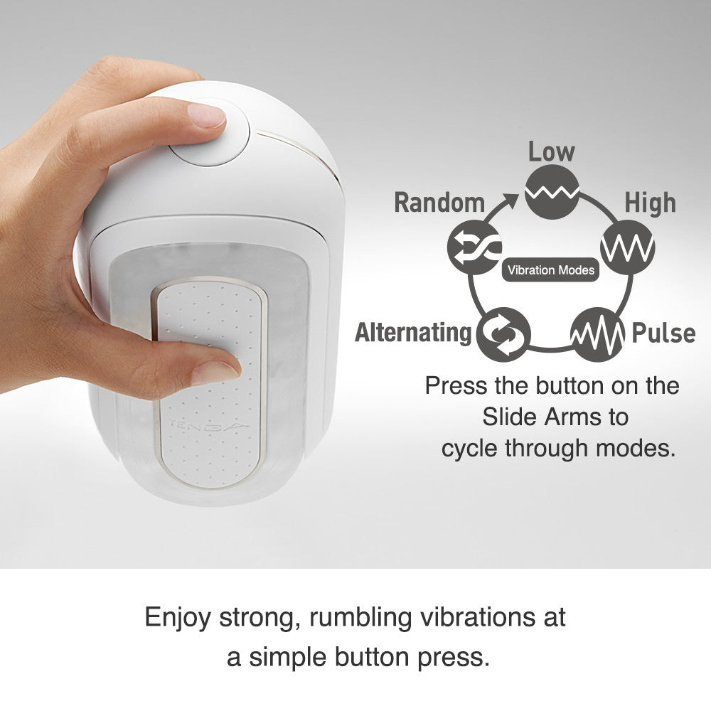 Flip 0-Zero Electronic Vibration Stroker - UABDSM