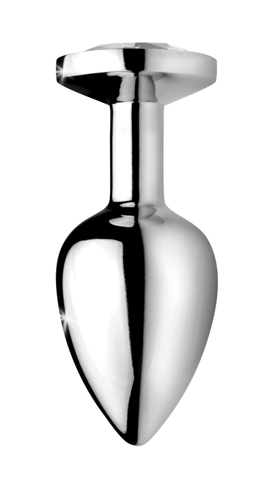 Clear Gem Anal Plug- Medium - UABDSM