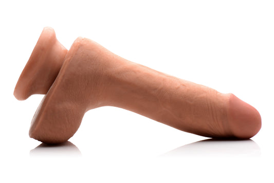 7 Inch Ultra Real Dual Layer Suction Cup Dildo- Medium Skin Tone - UABDSM