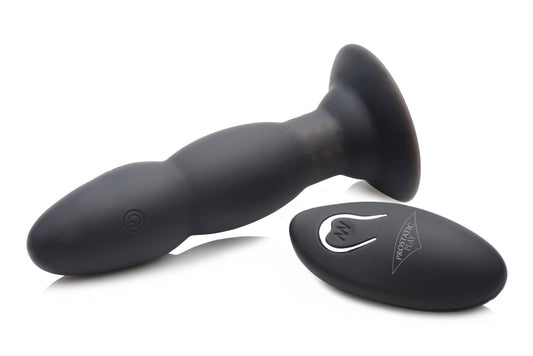 Rim Master Rechargeable Vibrating Silicone Anal Plug - UABDSM