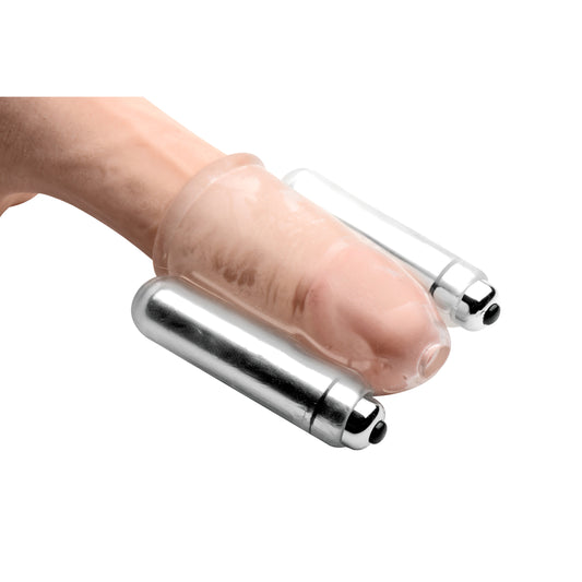 Intense Dual Vibrating Penis Head Teaser - UABDSM