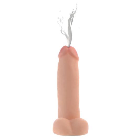 8 Inch Realistic Dual Density Squirting Dildo - UABDSM