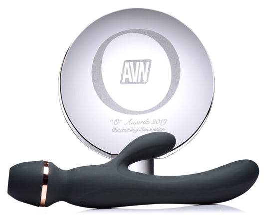 Shegasm Supreme 3 in 1 Silicone Suction Rabbit Vibe - UABDSM