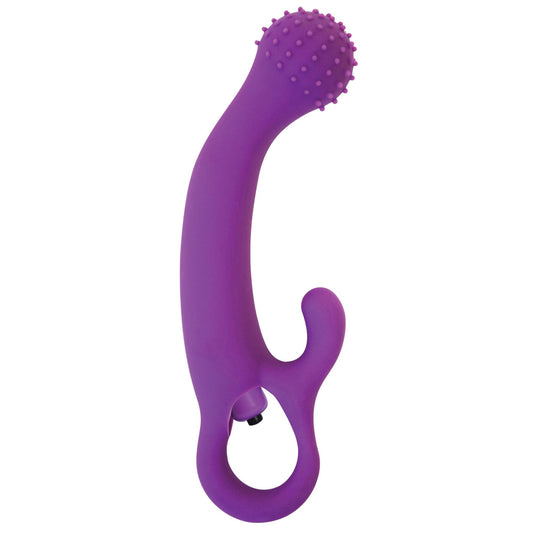 All That Jazz Silicone Vibe- Purple All That Jazz Silicone Vibe- Purple - UABDSM