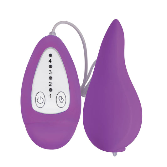Groove Smooth Silicone Remote Vibe- Purple Groove Smooth Silicone Remote Vibe- Purple - UABDSM